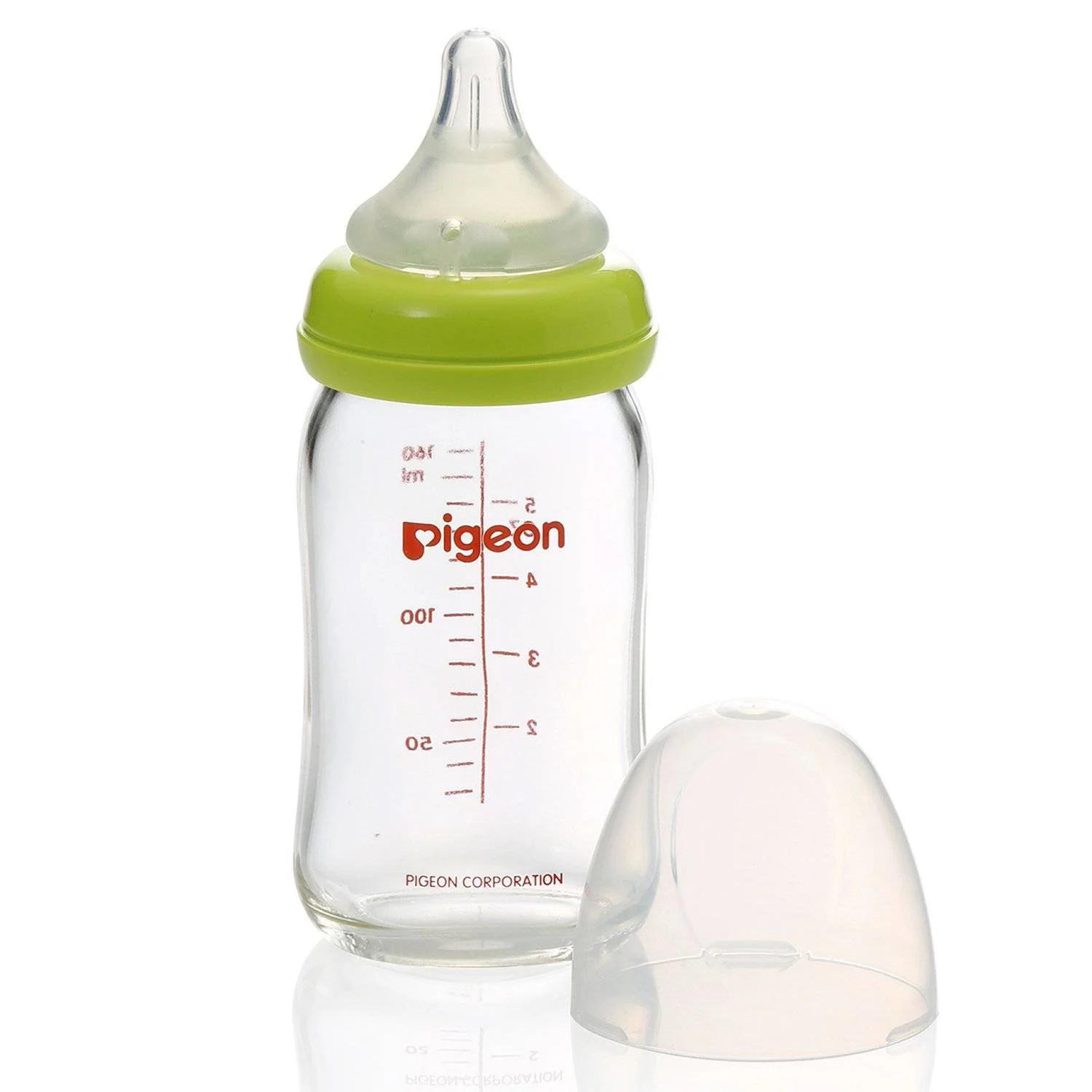 Biberon din sticla Pigeon SoftTouch Peristaltic Plus (0+ luni), 160 ml