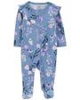 Carter's Pijama cu fermoar reversibil Flori foto