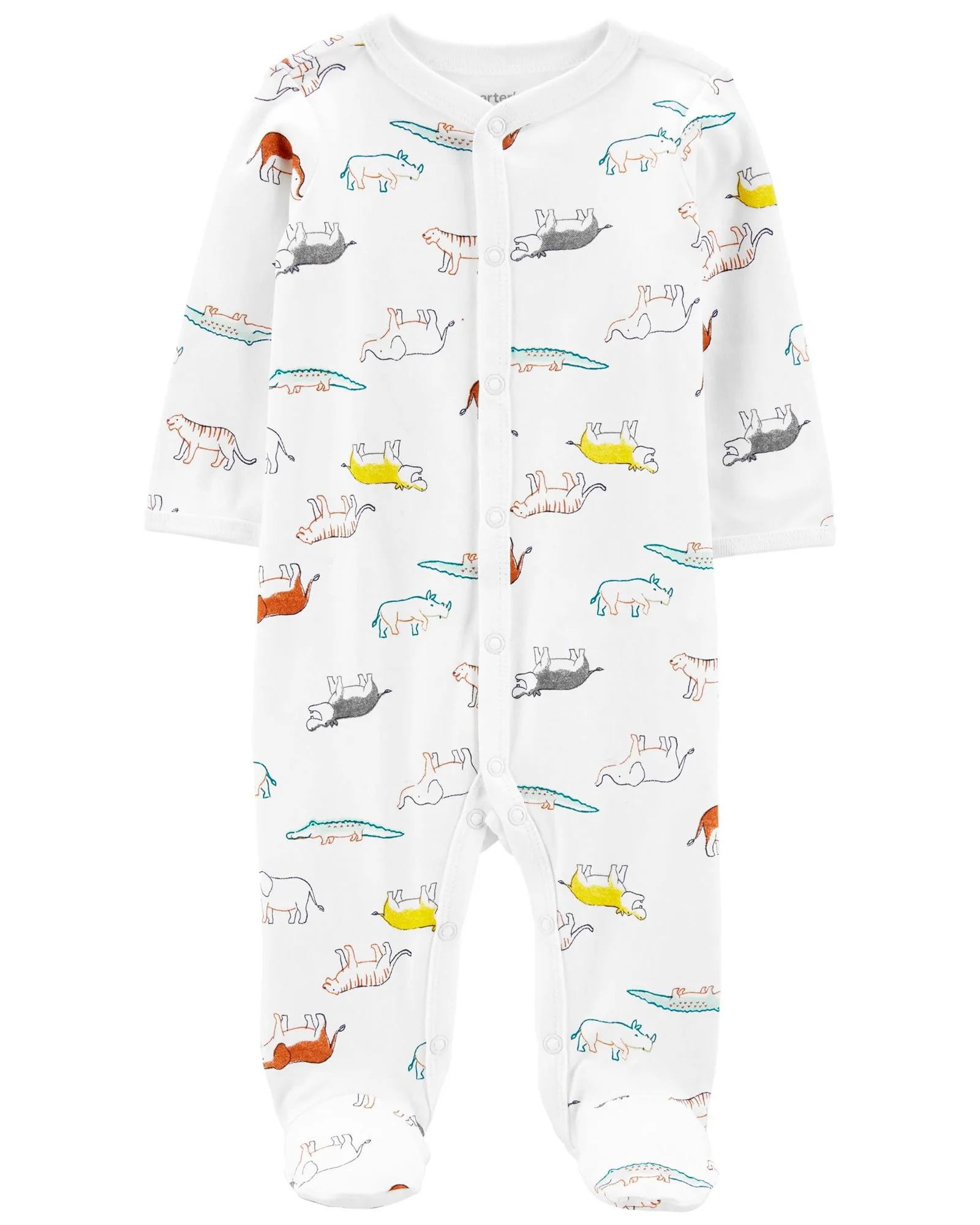 Carter's Pijama cu capse Animale foto