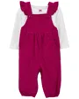 Carter's Set 2 piese Bluza si salopeta roz foto