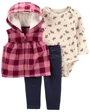 Carter's Set 3 piese Vesta, body si pantaloni foto