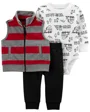 Carter's Set 3 piese Vesta, body si pantaloni Tren