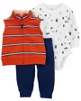 Carter's Set 3 piese Vesta, body si pantaloni Dungi foto