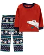 Carter's Set 2 piese Pijama fleece Racheta foto
