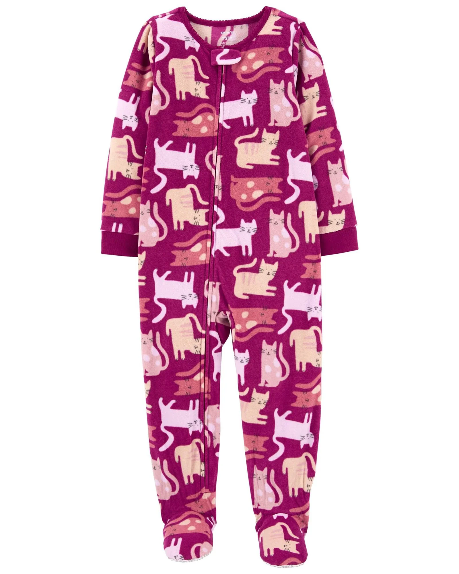 Carter's Pijama Fleece Pisici foto