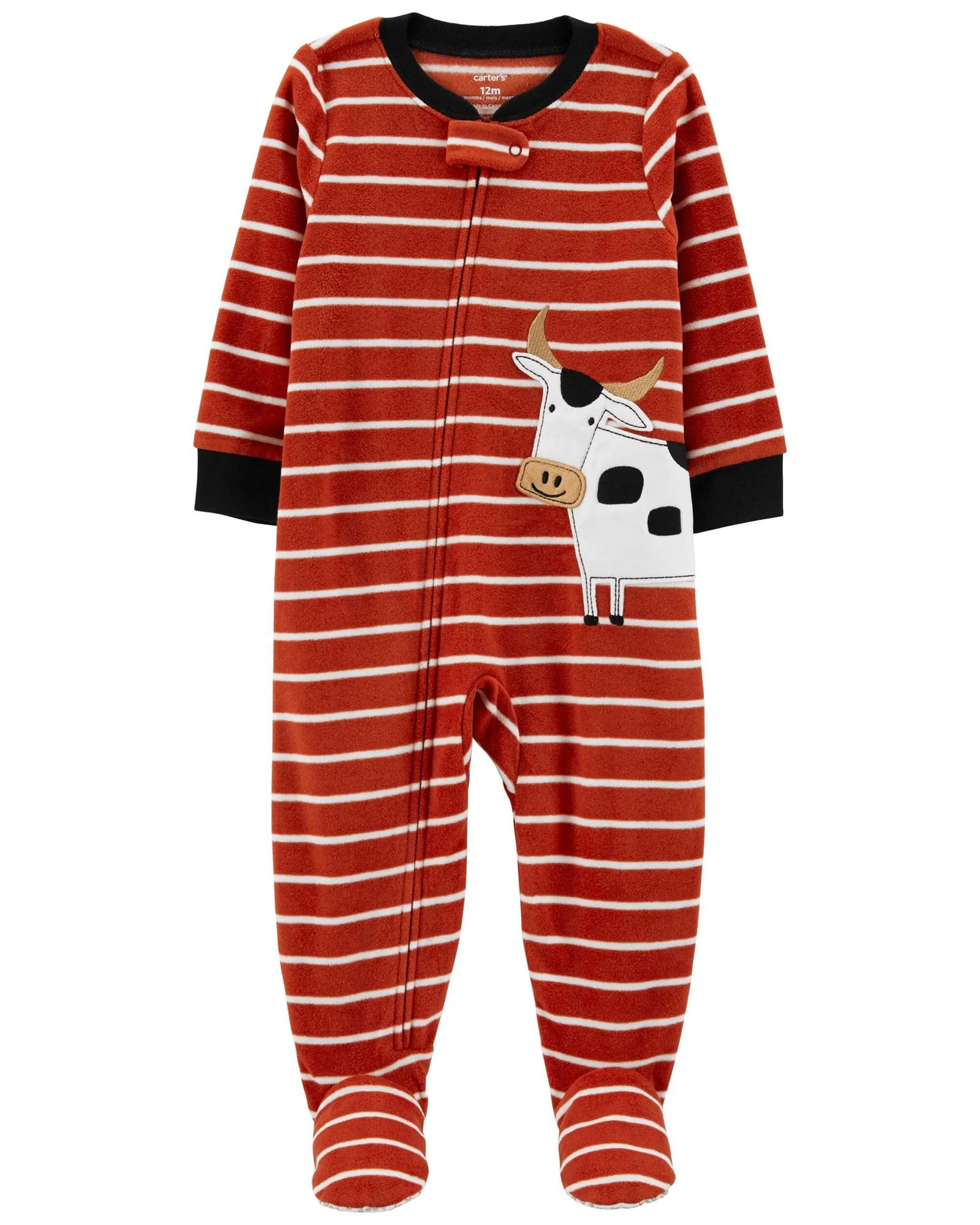 Carter's Pijama Fleece Vacuta foto