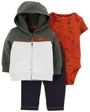 Carter's Set 3 piese Hanorac, body si pantaloni Dinozauri foto