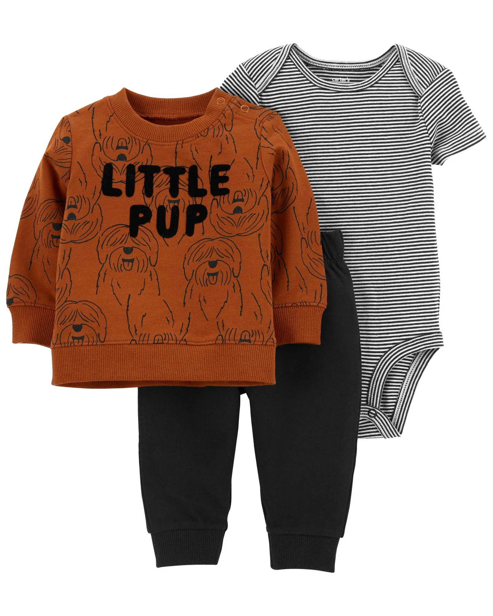 Carter's Set 3 piese Bluza, body si pantaloni Catei foto