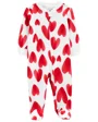Carter's Pijama cu fermoar reversibil Inimioara foto