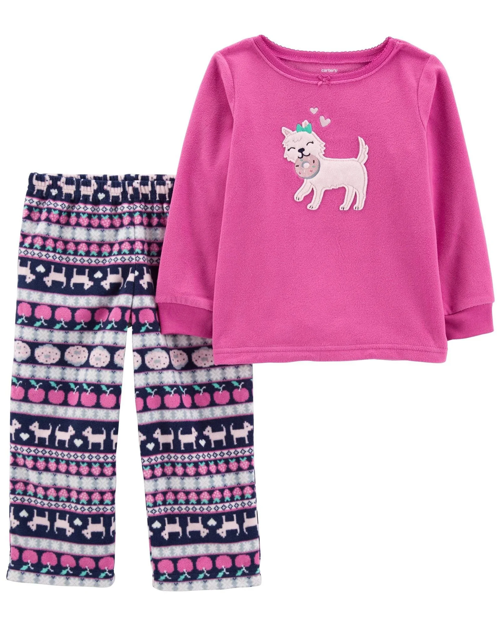 Carter's Set 2 piese Pijama fleece Catel foto