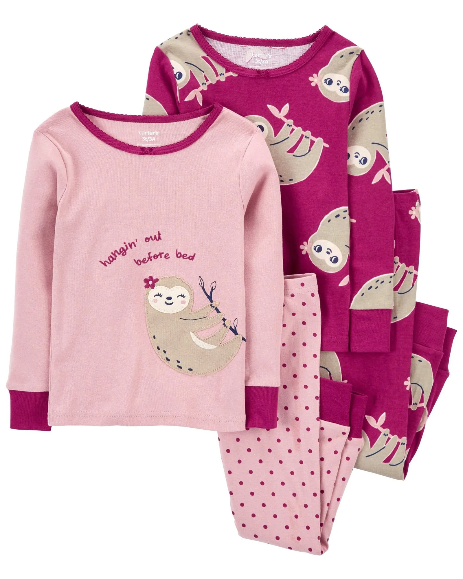 Carter's Set 2 pijamale Lenes foto