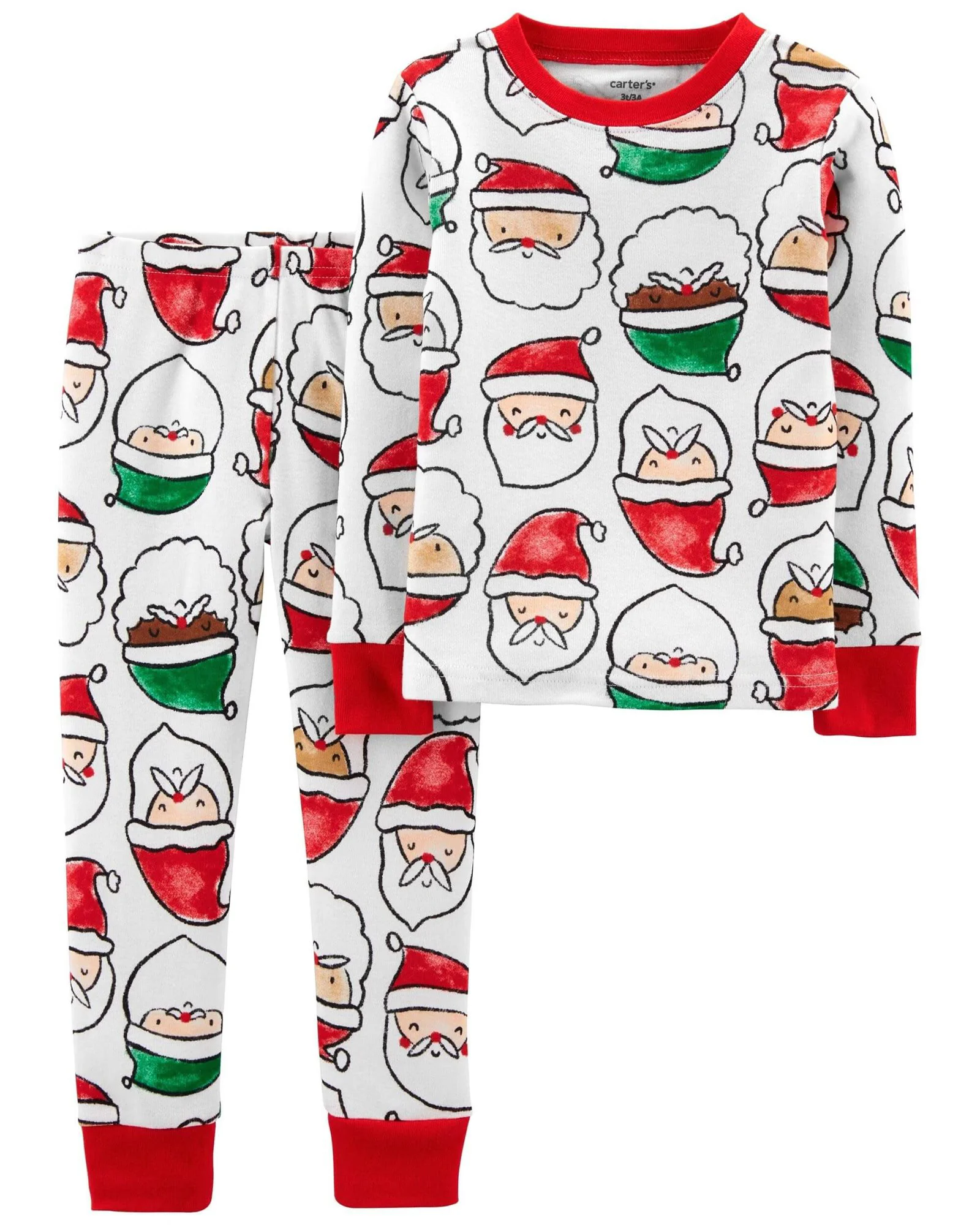 Carter's Set 2 piese Pijama Mos Craciun foto
