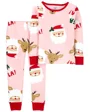 Carter's Set 2 piese Pijama Mos Craciun foto