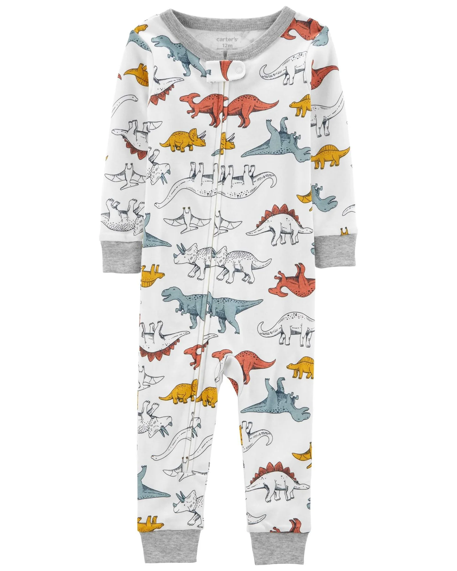 Carter's Pijama cu fermoar Dinozauri foto