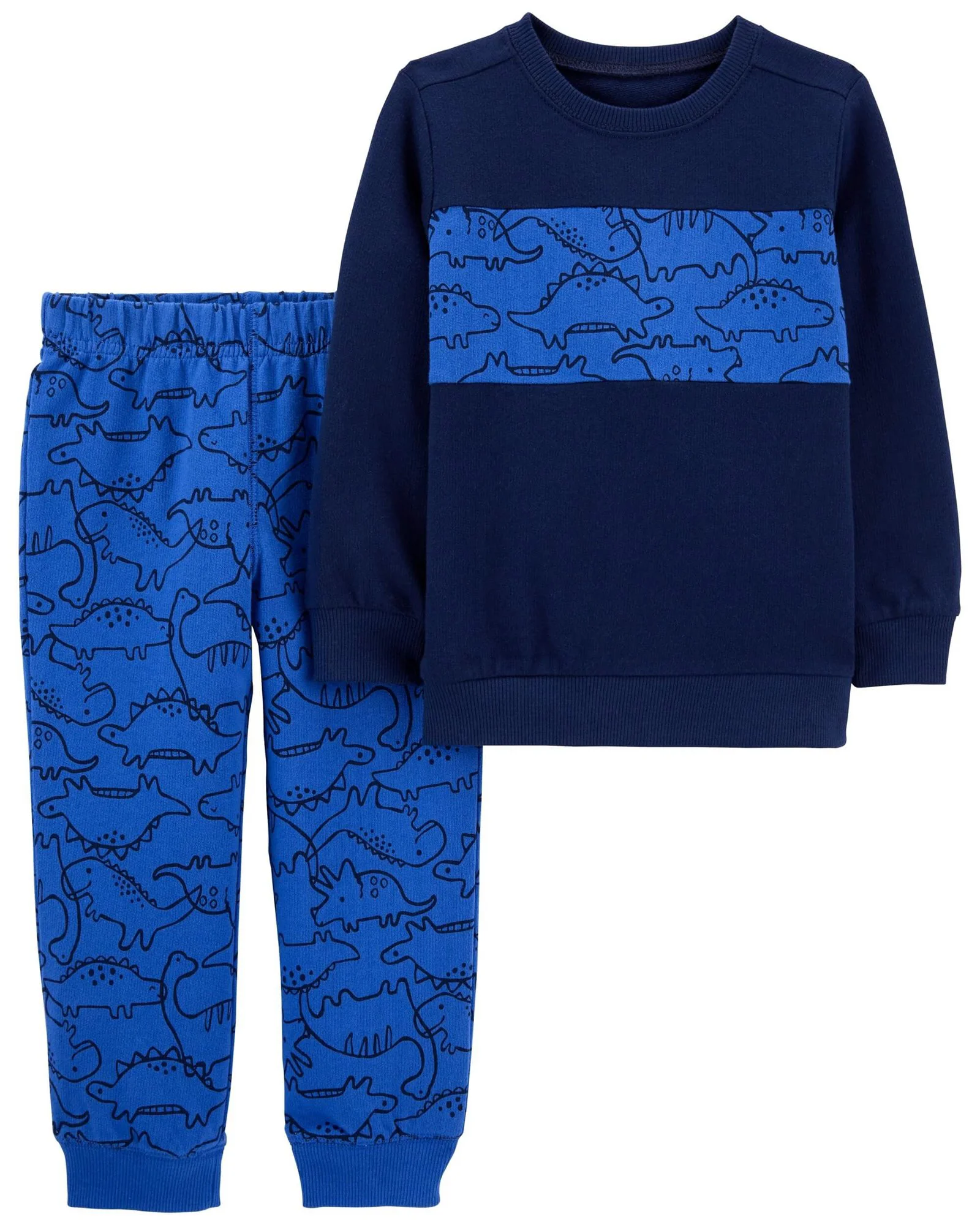 Carter's Set 2 piese Pantaloni si bluza Dinozauri foto