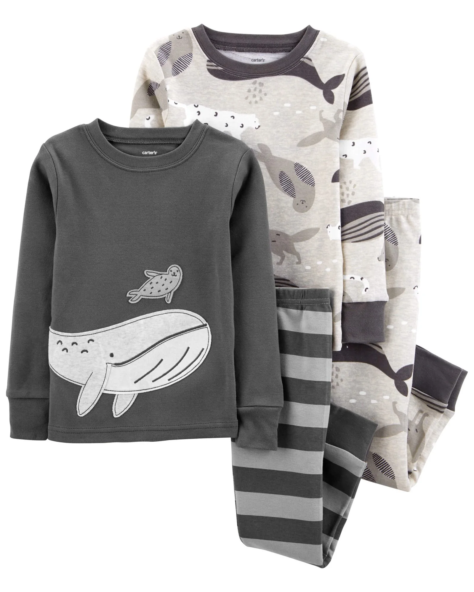 Carter's Set 2 pijamale Balena foto