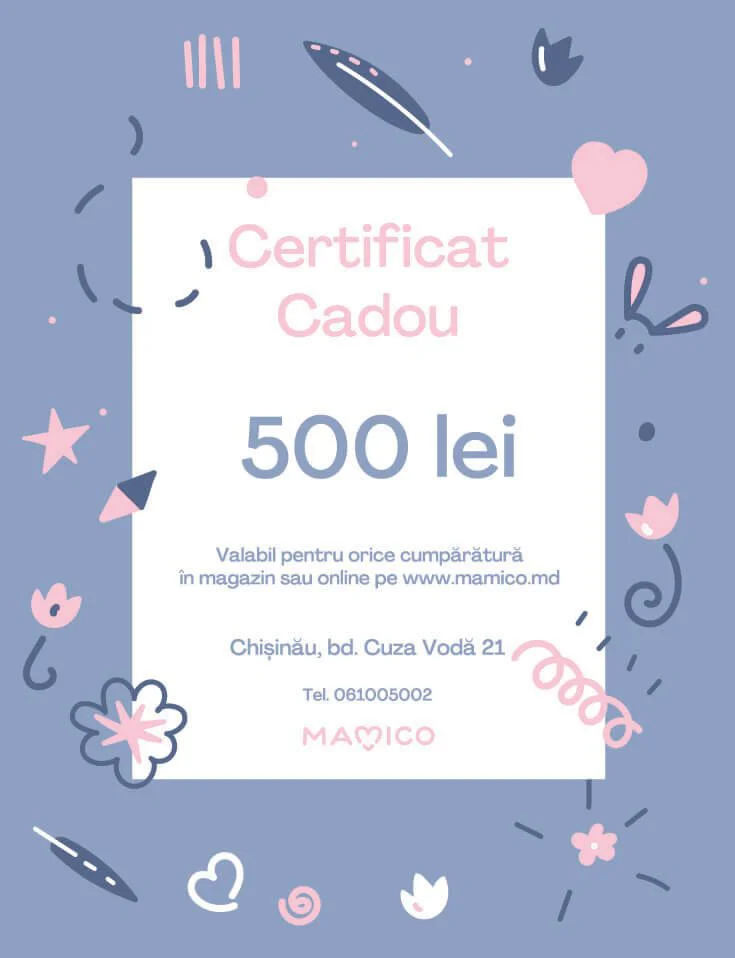 Certificat cadou, 500 lei