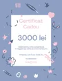 Certificat cadou, 3000 lei