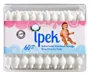 Betisoare de vata cu protectie Ipek, 60 buc.