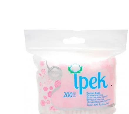 Ватные палочки Ipek, запасной блок 200 шт.