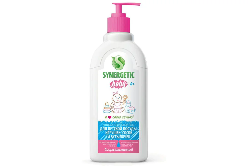 Gel biodegradabil pentru vase Synergetic, 500 ml foto