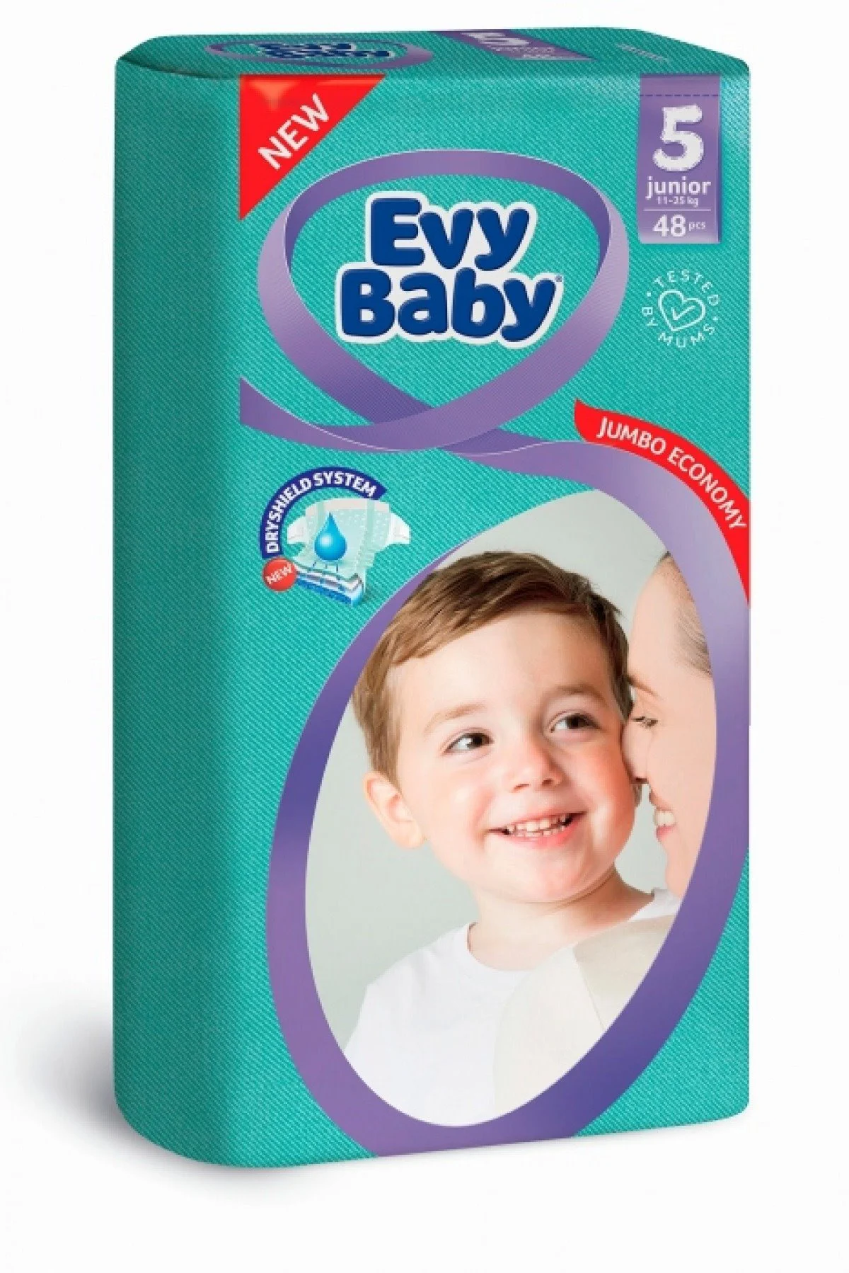 Scutece Evy Baby 5 (12-25 kg), 48 buc. foto
