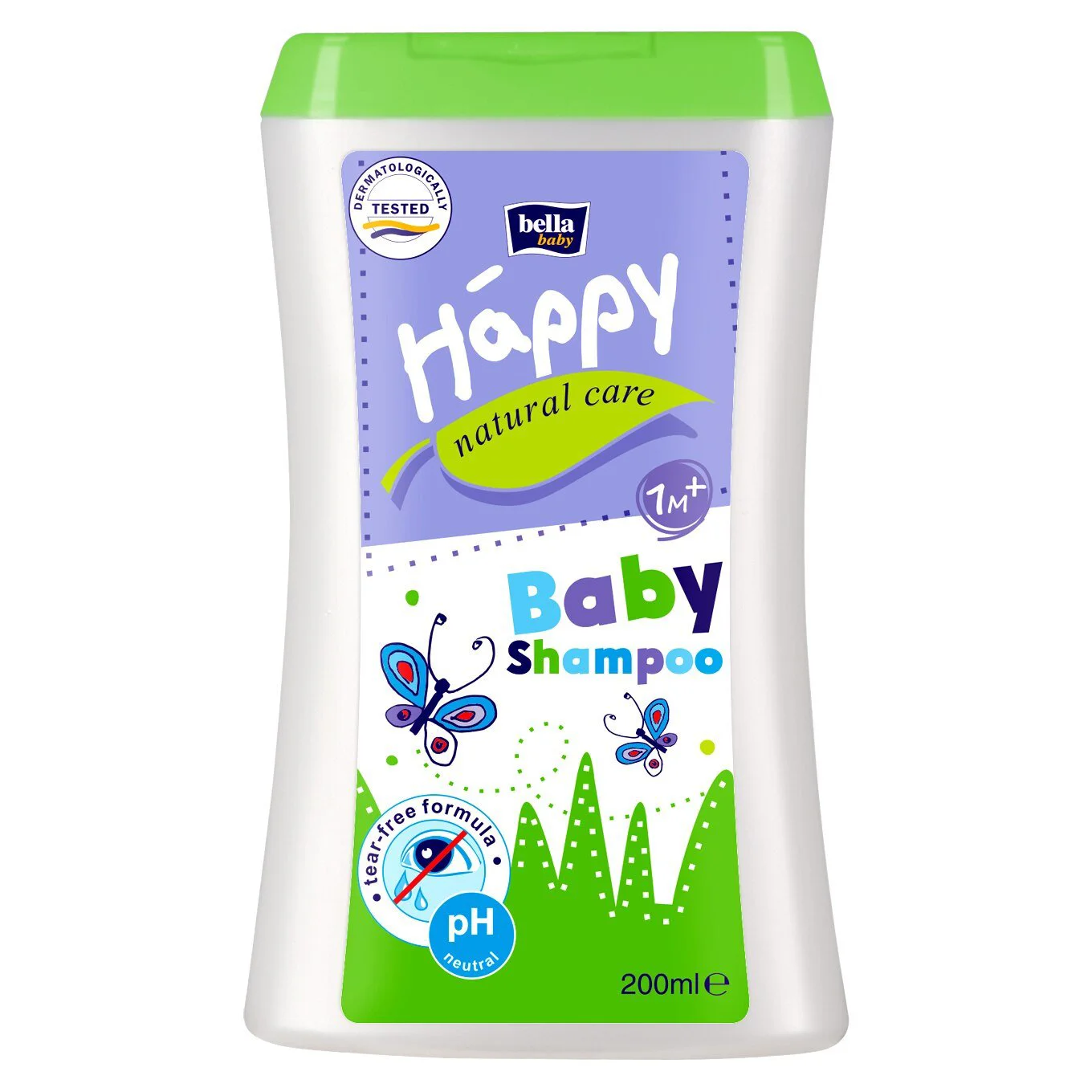 Детский шампунь Happy Natural Care, 200 мл