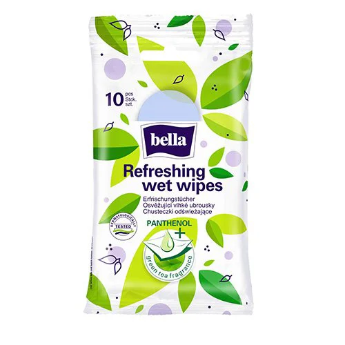 Servetele umede Bella Green Tea, 10 buc.