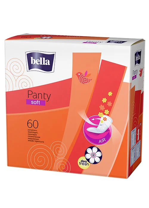 Ежедневные прокладки  Bella Panty Soft Deo Fresh, 60 шт.