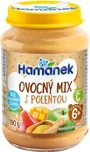 Piure Hamanek Mix de fructe cu polenta (6+ luni), 190 g foto