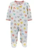 Carter's Pijama cu fermoar reversibil Inimioare foto