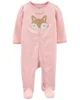 Carter's Pijama cu fermoar reversibil Vulpe foto