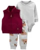Carter's Set 3 piese Vesta, body si pantaloni Ursi foto