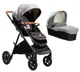 Carucior 2 in 1 reglabil pe inaltime Joie Aeria Signature Carbon