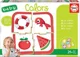 Set cu jocuri puzzle Educa Baby Colors, 6 in 1 foto