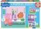 Puzzle Educa Peppa Pig 12+16+20+25 piese foto