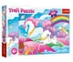 Puzzle Trefl Galloping unicorns, 160 piese foto