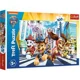 Puzzle Trefl Paw team / Viacom Paw Patrol: The Movie, 100 piese foto