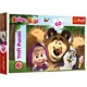 Puzzle Trefl Masha's happy day / Animaccord masha and the bear, 60 piese foto