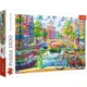 Puzzle Trefl Amsterdam canal, 1500 piese foto
