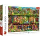 Puzzle Trefl Fairy bookcase, 1500 piese foto