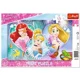 Puzzle Trefl 15 Frame / Three smiling princesses / Disney princess, 15 piese foto