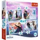 Puzzle Trefl 4in1 /  Magic in the forest / Disney frozen 2, 54/48/35/70 piese foto