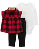 Carter's Set 3 piese Vesta, body si pantaloni foto