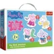 Puzzle Trefl Baby Classic / Lovely Peppa pig / Peppa pig, 3/4/5/6 piese foto