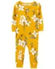 Carter's Pijama cu fermoar Flori foto