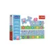 Puzzle educativ Trefl Numere. Peppa Pig, 20 piese (ru)