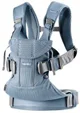 Marsupiu anatomic BabyBjorn One Air Slate Blue, 3D Mesh