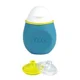 Recipient 2 in 1 Beaba BabySqueez Albastru, 180 ml