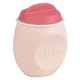 Recipient din silicon Beaba Squeez Roz, 180 ml